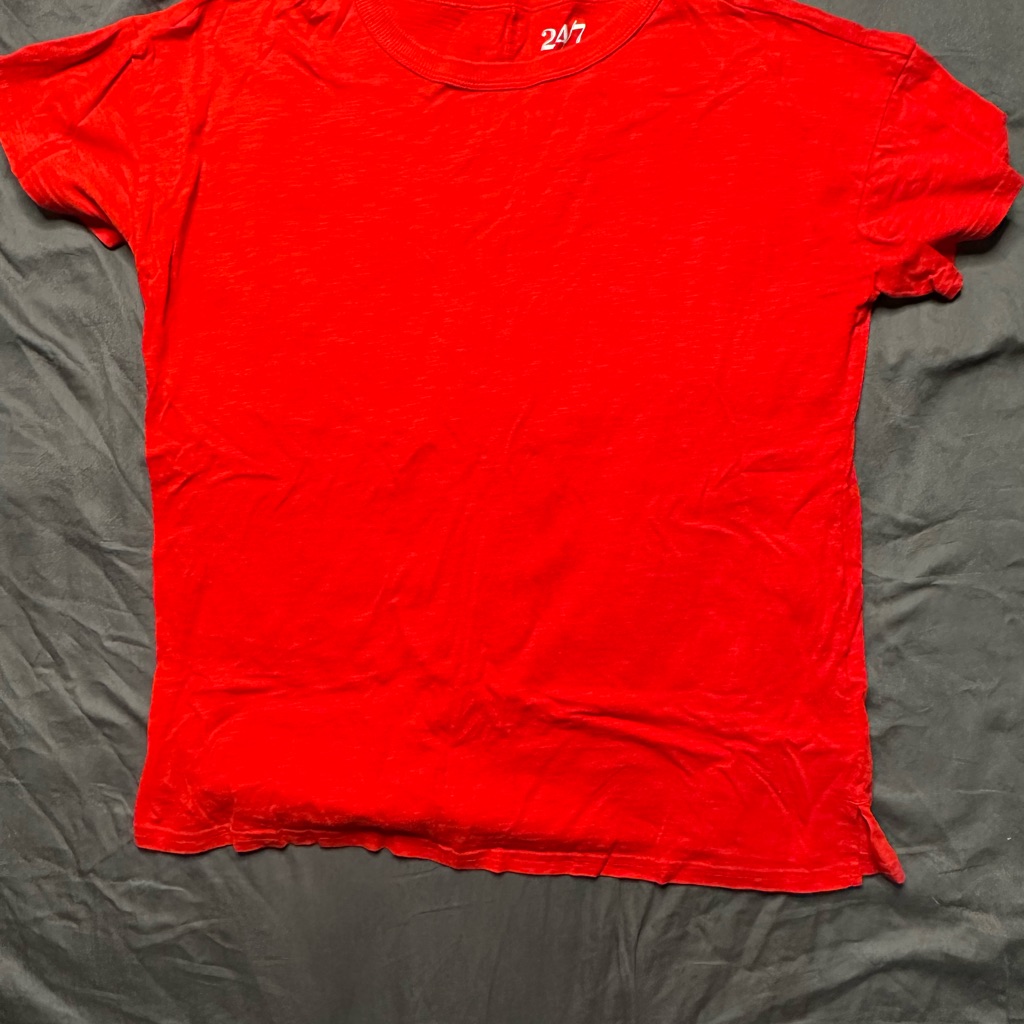 Maurices Bright Red Short Sleeve Top